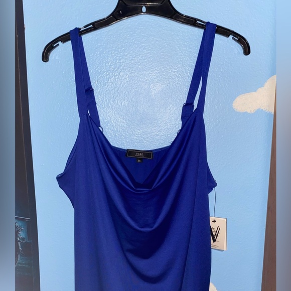 NWT - Vibe Sportswear Apparel Blue Evening Dress - Picture 11 of 11